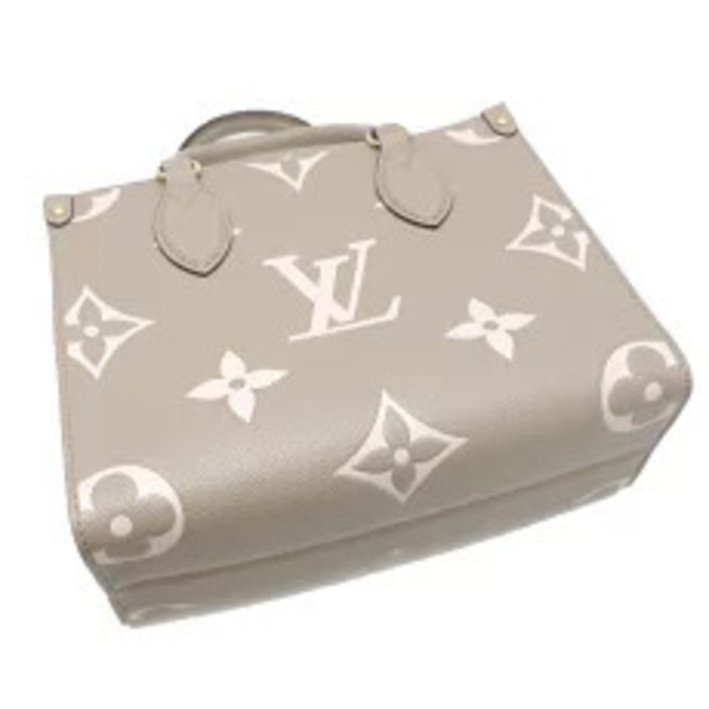 Louis Vuitton Empreinte OnTheGo Handbag Bicolor Monogram Tourtrere Cream - Picture 3 of 10